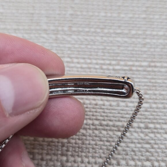 7 Inch Sterling Silver Faith Hope Love Heavy Adjustable Bracelet A5829 - Picture 4 of 7